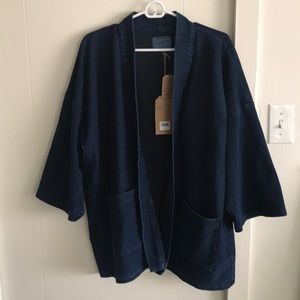 Lucky Brand Jean jacket and kimono